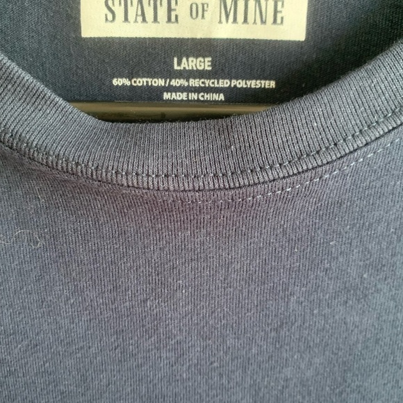 Men’s State of Mine Florida Graphic navy Tee Shirt Size large NWT - Picture 4 of 8